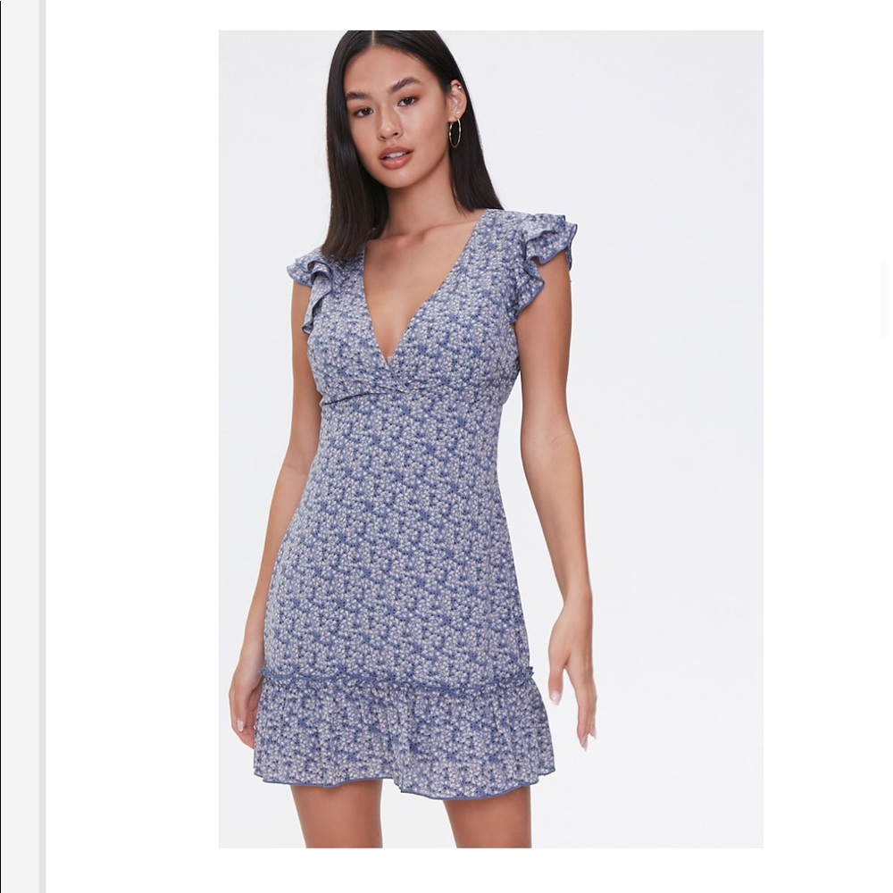 Ruffle Mini Dress